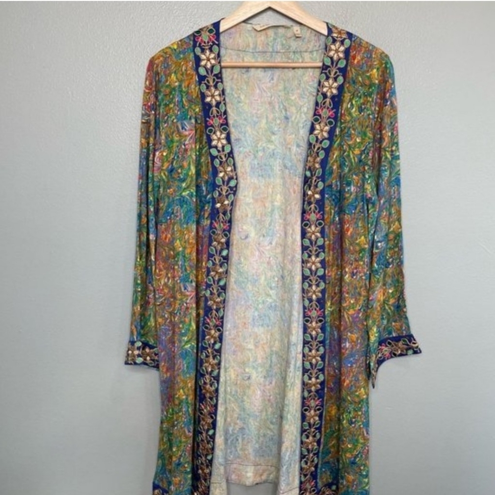 SOFT SURROUNDINGS Cay Villa Long Cardi Cardigan